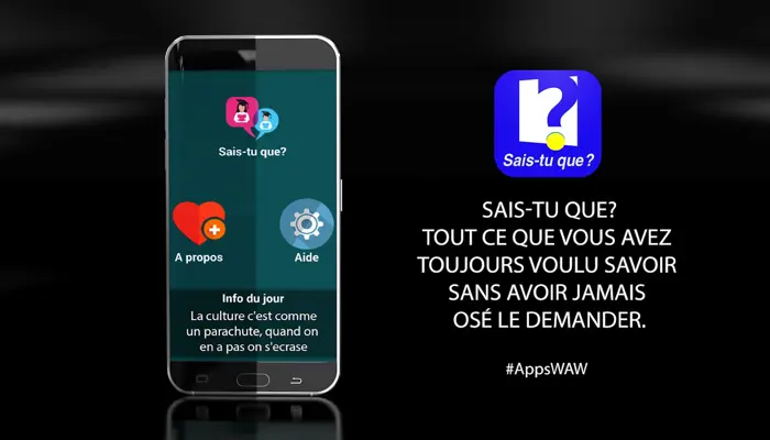 Sais-tu que? Citations android App screenshot 2